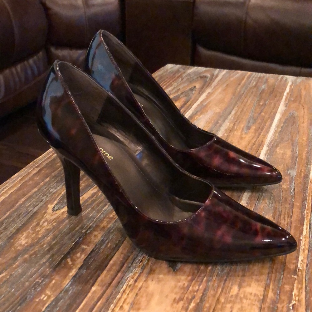 NWT Liz Claiborne Flex brown heels